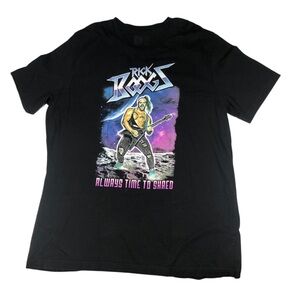 WWE Rick Boogs Retro Wrestling Always Time to Shred Tee T-Shirt Black XXL